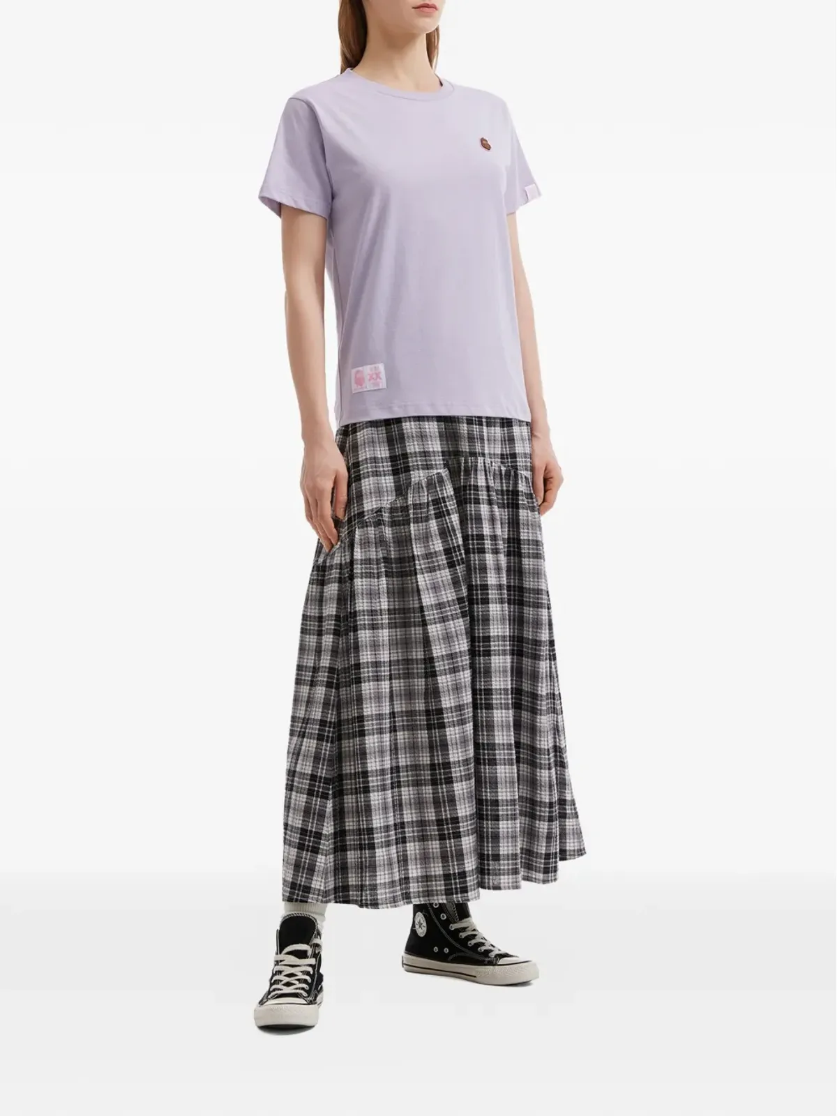 FINGERCROXX パッチTシャツ - Purple - 画像2