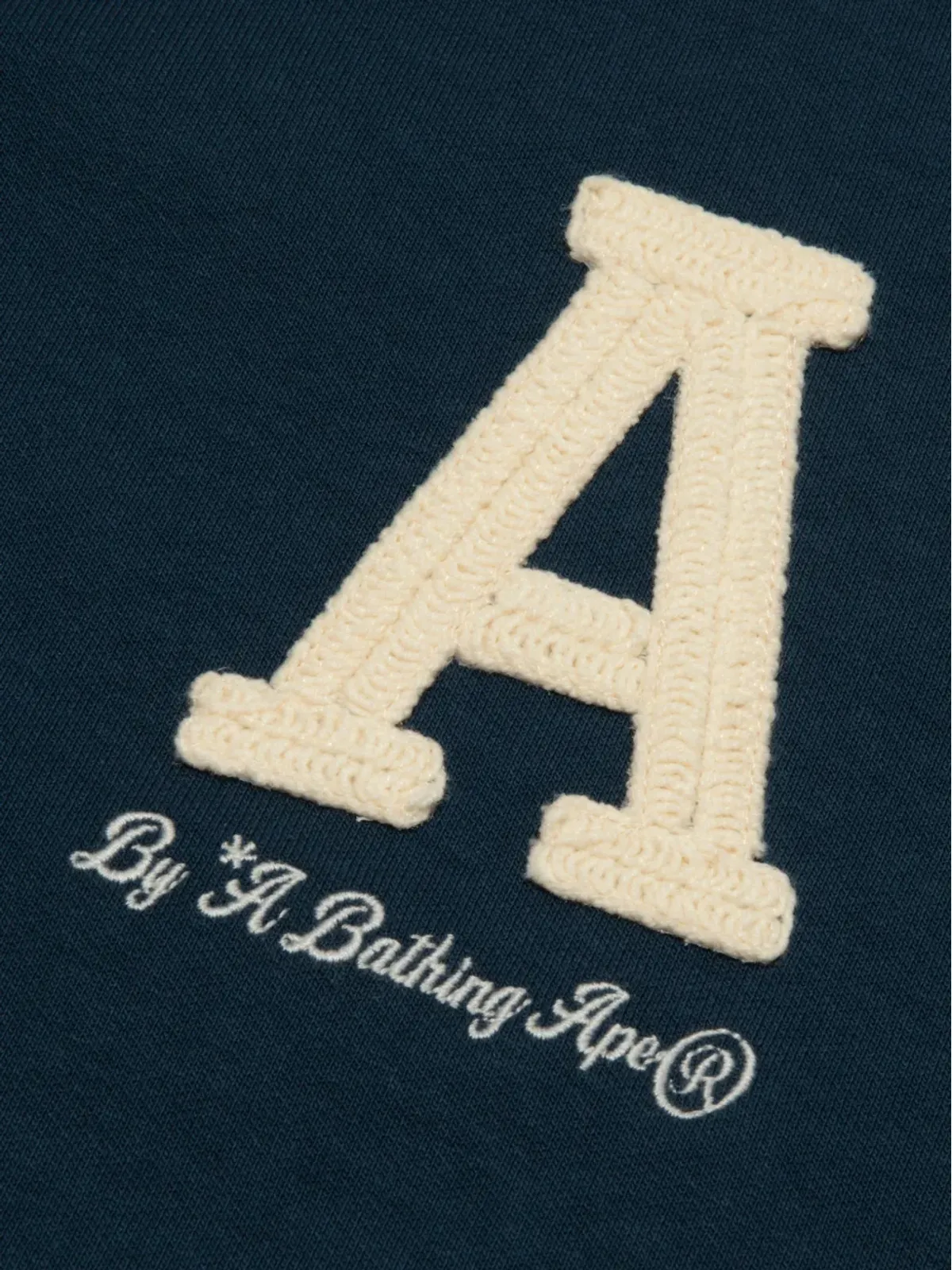AAPE BY *A BATHING APE® Vネック ロゴ カーディガン - 画像3