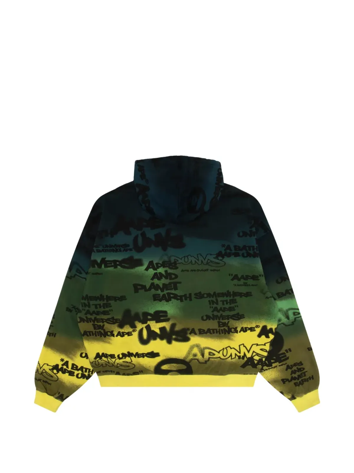 AAPE BY *A BATHING APE® プリントジップフードパーカー - 画像2