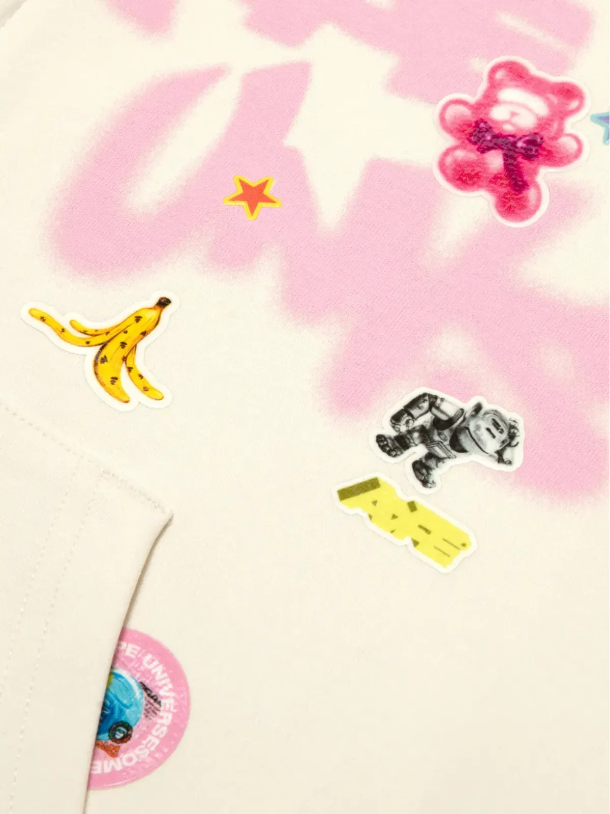 AAPE BY *A BATHING APE® アップリケ付きジップアップフーディー - 画像3