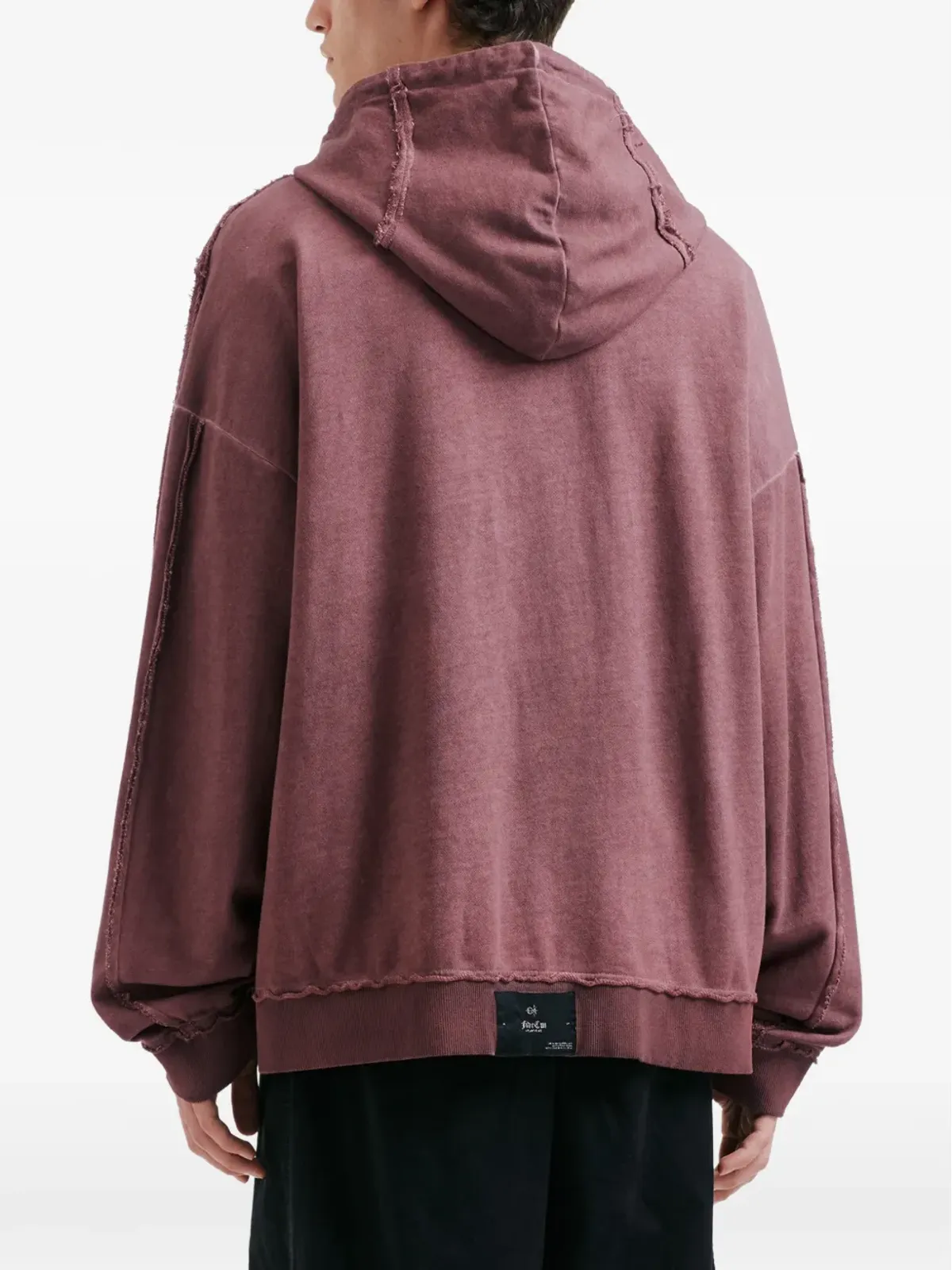 FIVE CM ダメージ加工フーディ - 画像4