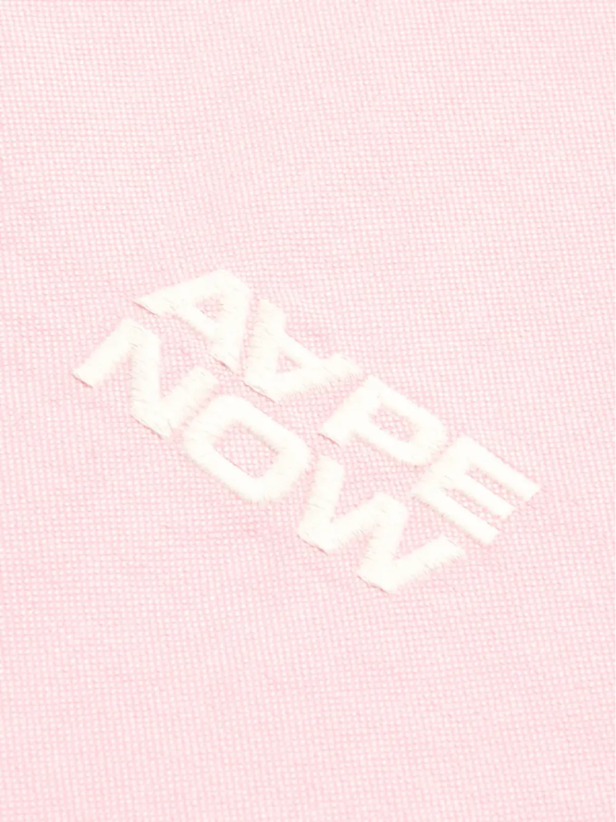 AAPE BY *A BATHING APE® ボタン付き刺繍シャツ - ピンク - 画像4