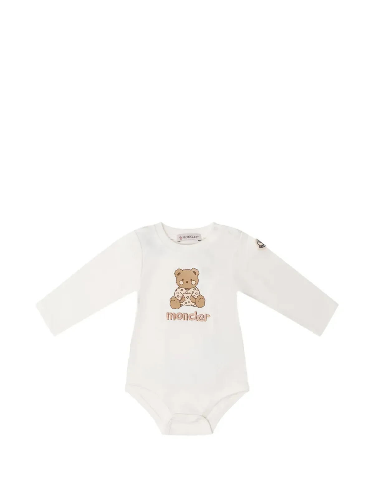 Moncler Enfant ベアモチーフ・ベビーボディスーツセット - 画像2