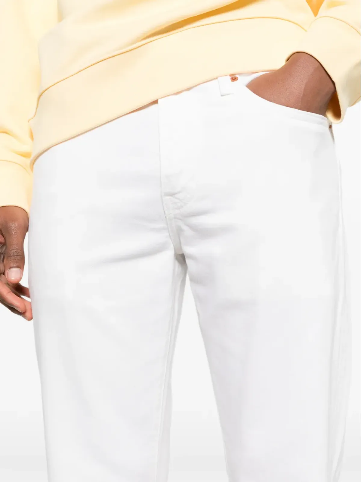 Levi's 502 ボタン付きデニムジーンズ - 画像5