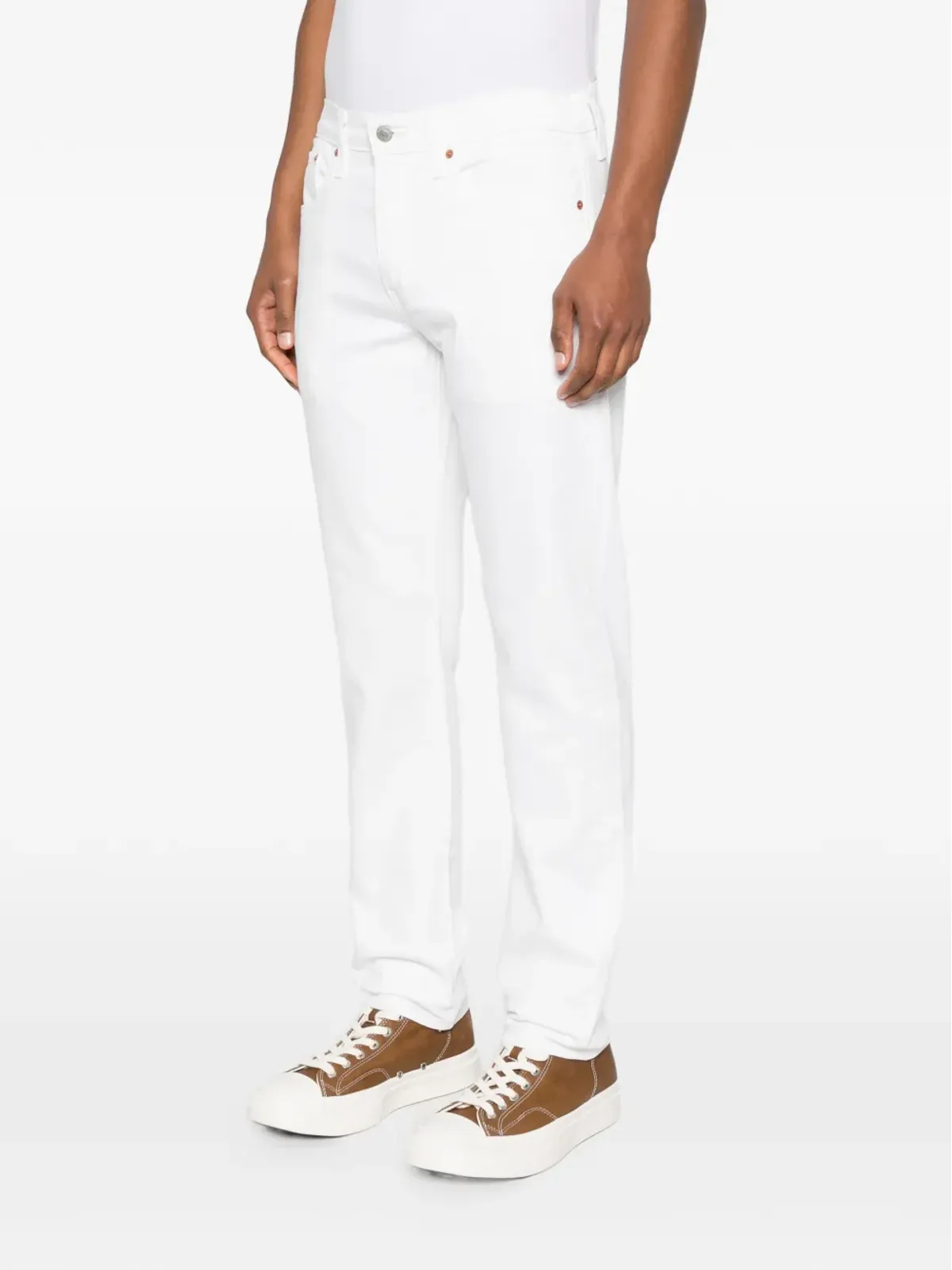 Levi's 502 ボタン付きデニムジーンズ - 画像3