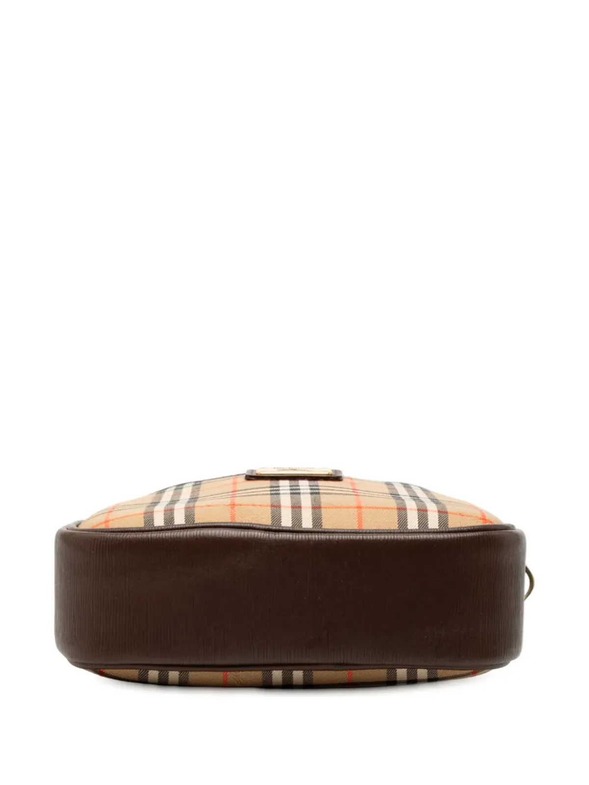 Burberry Pre-Owned 20世紀ヘイマーケット チェック キャンバス クロスボディバッグ - 画像4