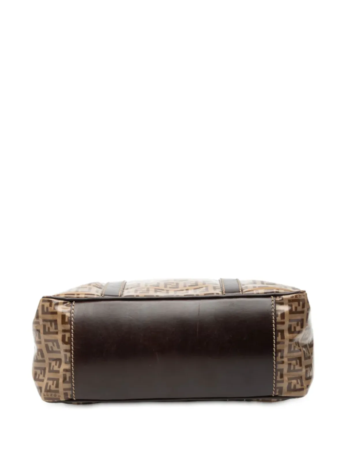 Fendi ビンテージ ズッキーノ クリスタル ハンドバッグ - 画像4