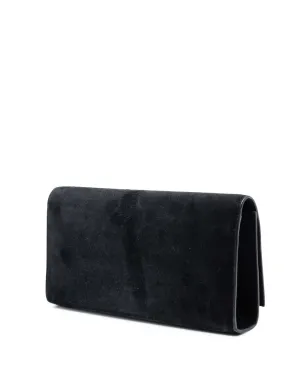 Saint Laurent Pre-Owned スエード モノグラム Kate Tassel クラッチバッグ - サムネイル3