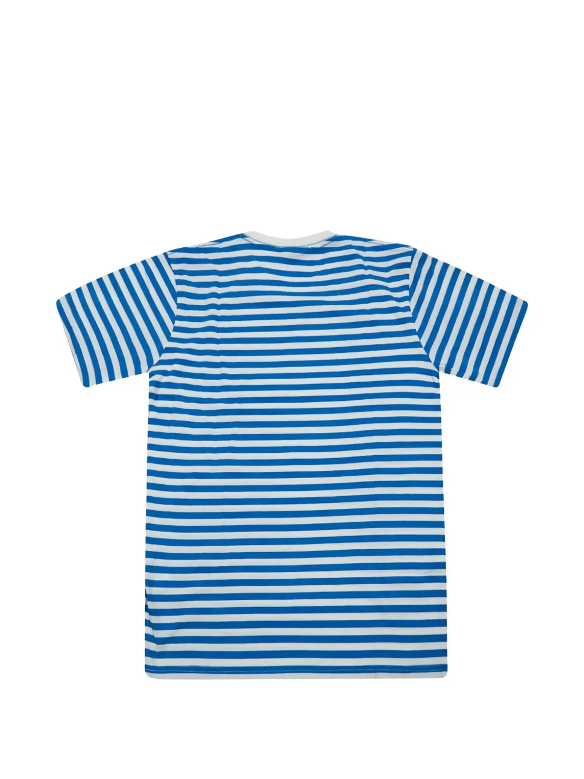 Black Score ストライプ柄グラフィックTシャツ - ブルー - 画像2