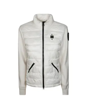 Blauer バイカージップアップキルテッドジャケット - サムネイル1