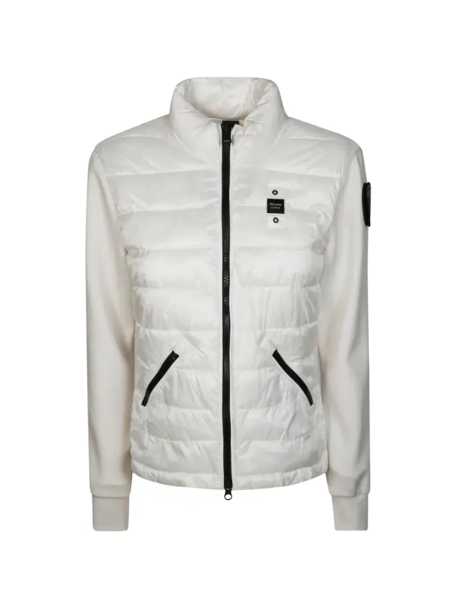 Blauer Blauer バイカージップアップキルテッドジャケットの商品画像