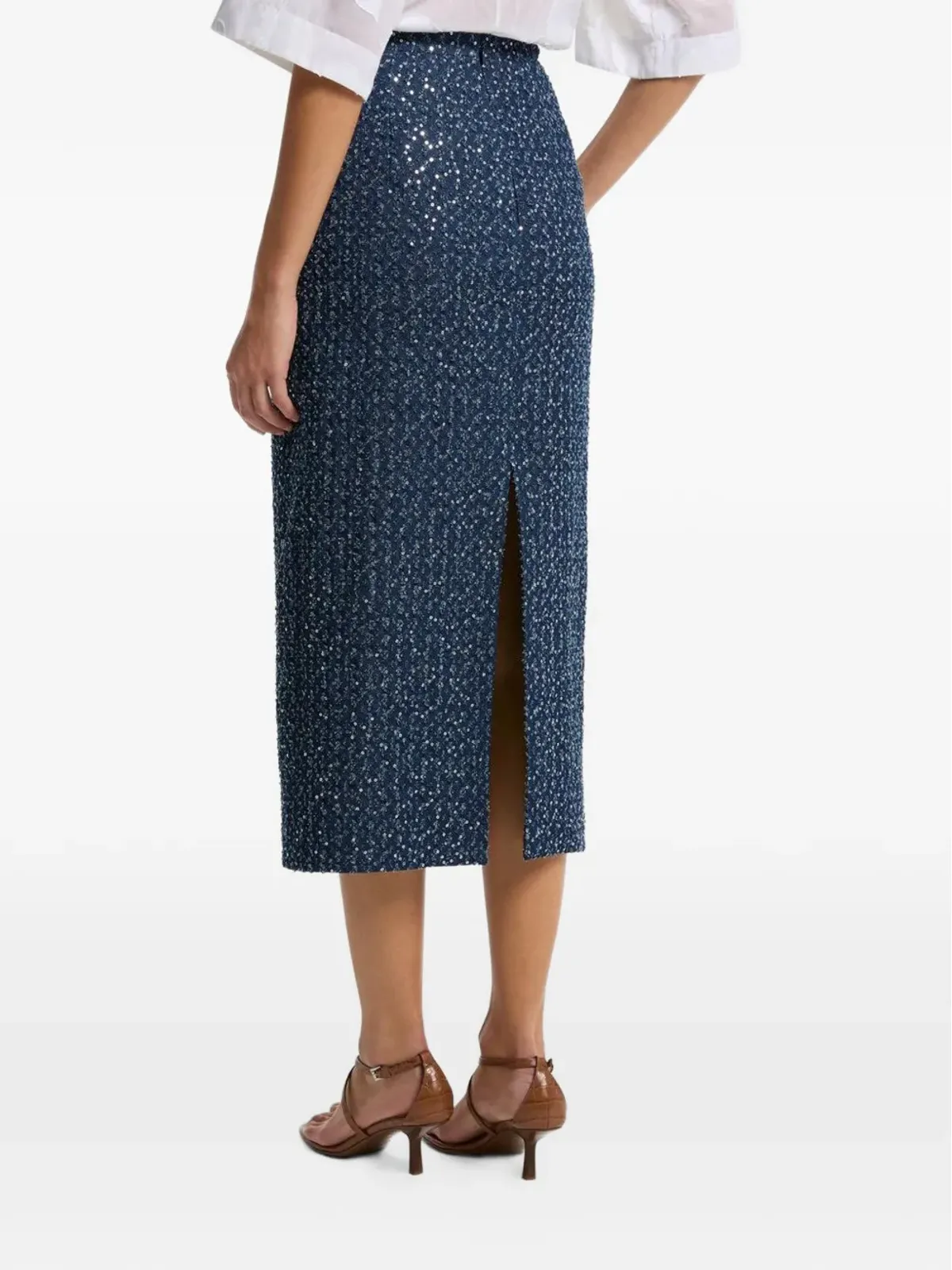 Michael Kors Collection 装飾ミディスカート - 画像3