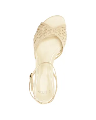 Alexandre Birman リリアン ウィーヴン アンクルストラップ フラットサンダル - サムネイル4