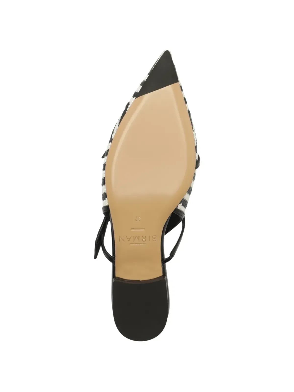 Alexandre Birman ティタ ラフィア ジグザグストラップパンプス - 画像5