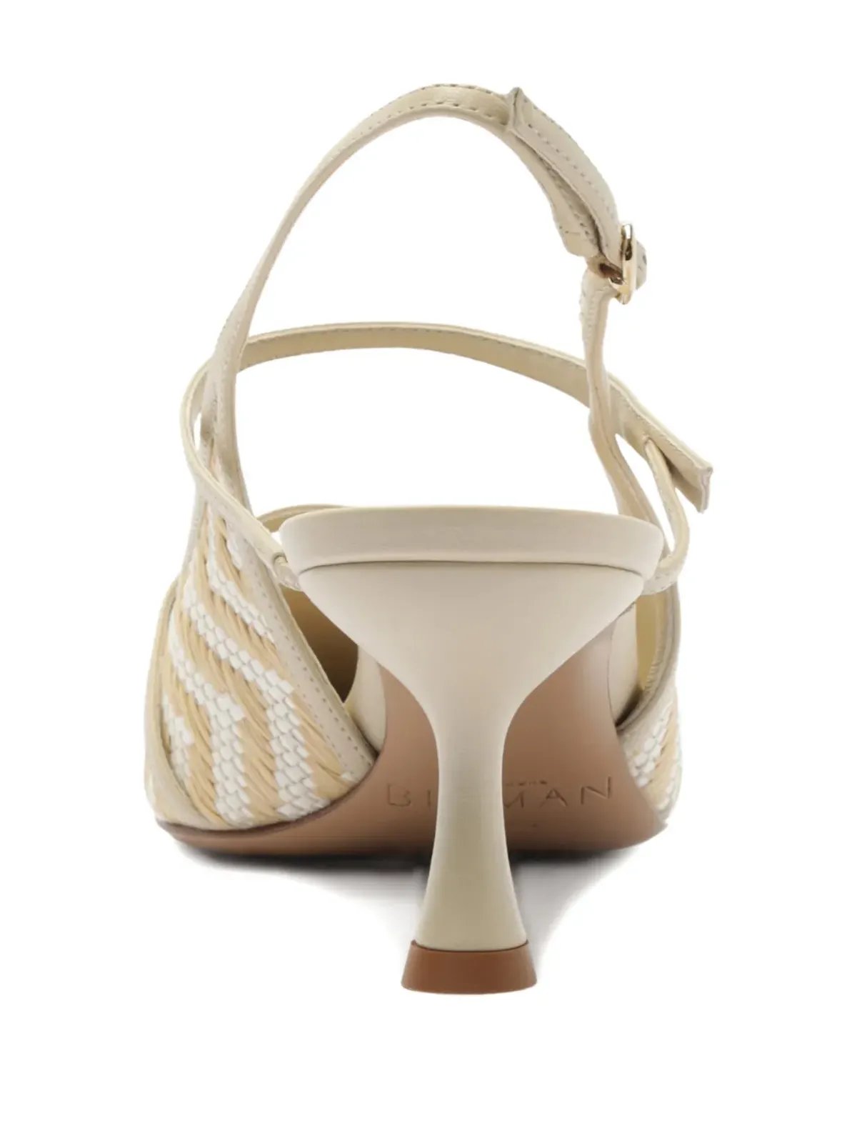 Alexandre Birman ティタ ジグ ラフィア スリングバック パンプス - 画像3