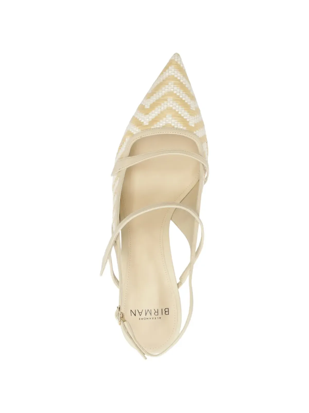 Alexandre Birman ティタ ジグ ラフィア スリングバック パンプス - 画像4