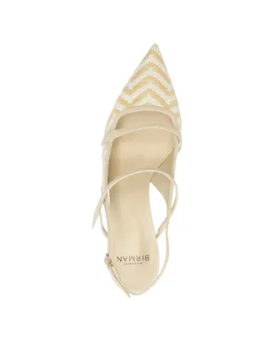 Alexandre Birman ティタ ジグ ラフィア スリングバック パンプス - サムネイル4