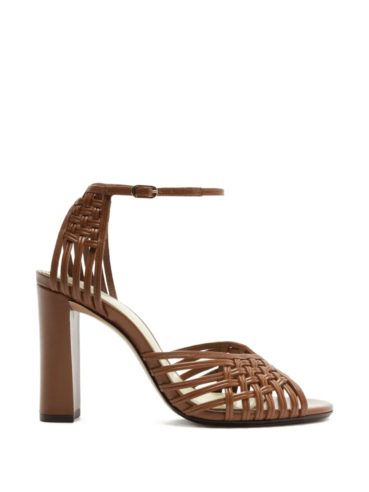 Alexandre Birman リリアン ウィーヴン ヒールサンダル - 画像1