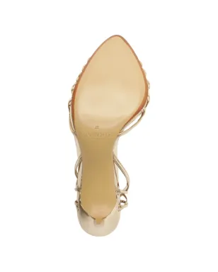 Alexandre Birman Solene caged stiletto sandals - Gold - サムネイル5