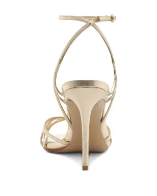 Alexandre Birman Solene caged stiletto sandals - Gold - サムネイル3
