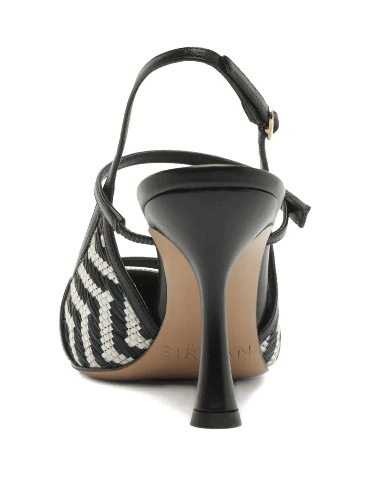 Alexandre Birman ティタ ジグ ラフィアストラップ パンプス - White - 画像3