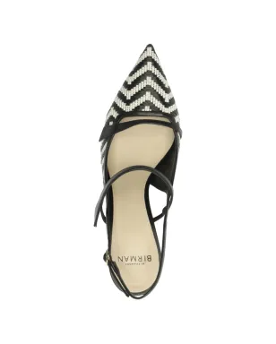 Alexandre Birman ティタ ジグ ラフィアストラップ パンプス - White - サムネイル4