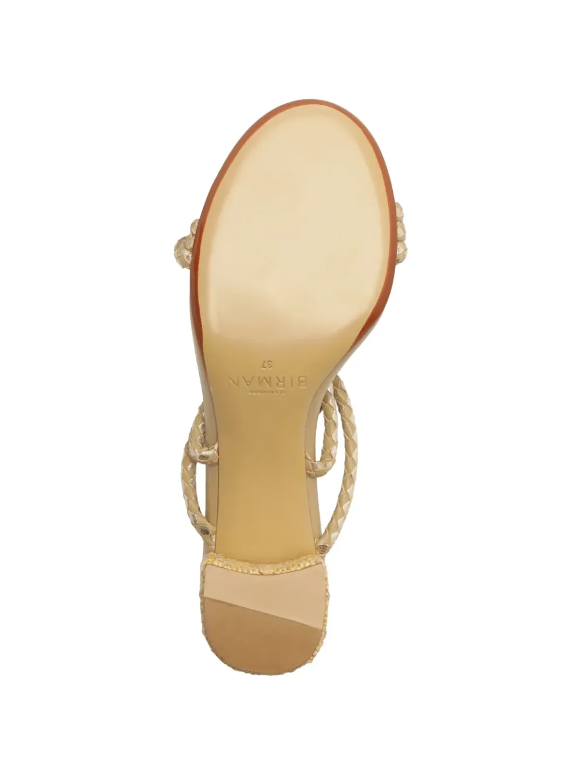 Alexandre Birman エルバ 編み込みヒール サンダル - 画像5