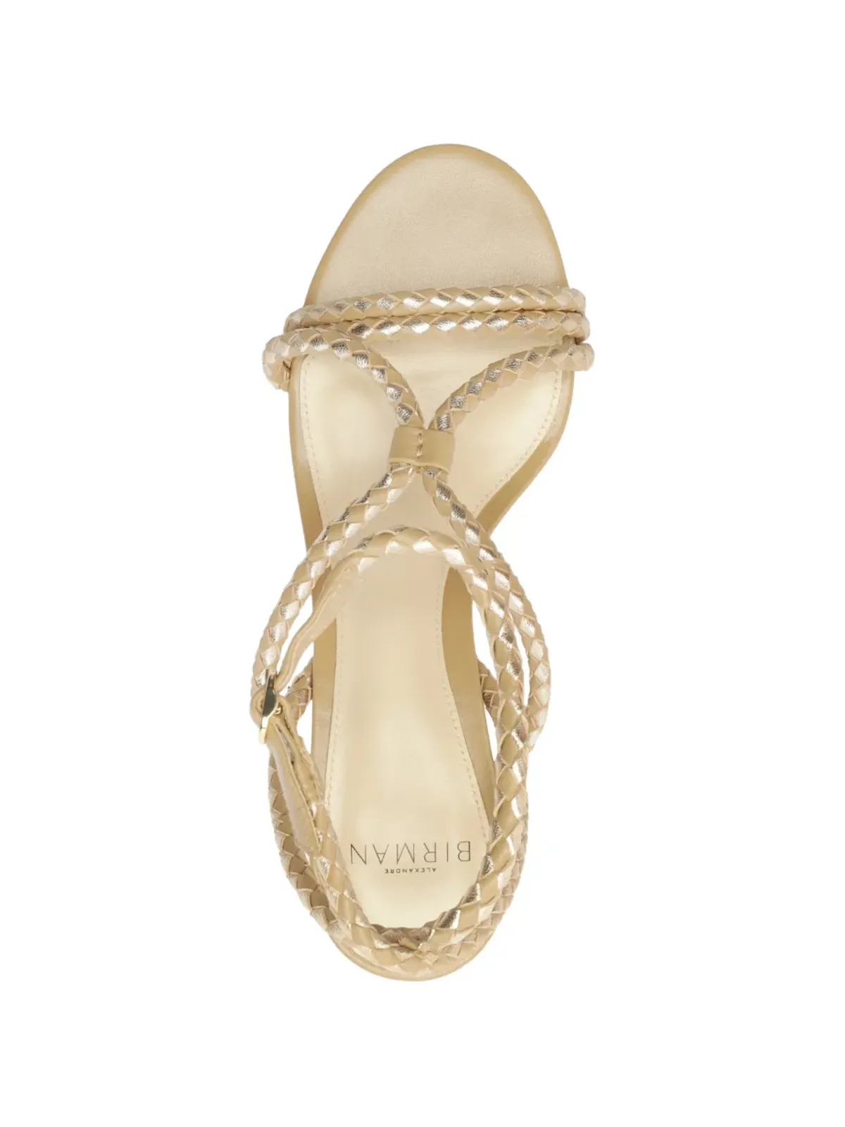 Alexandre Birman エルバ 編み込みヒール サンダル - 画像4