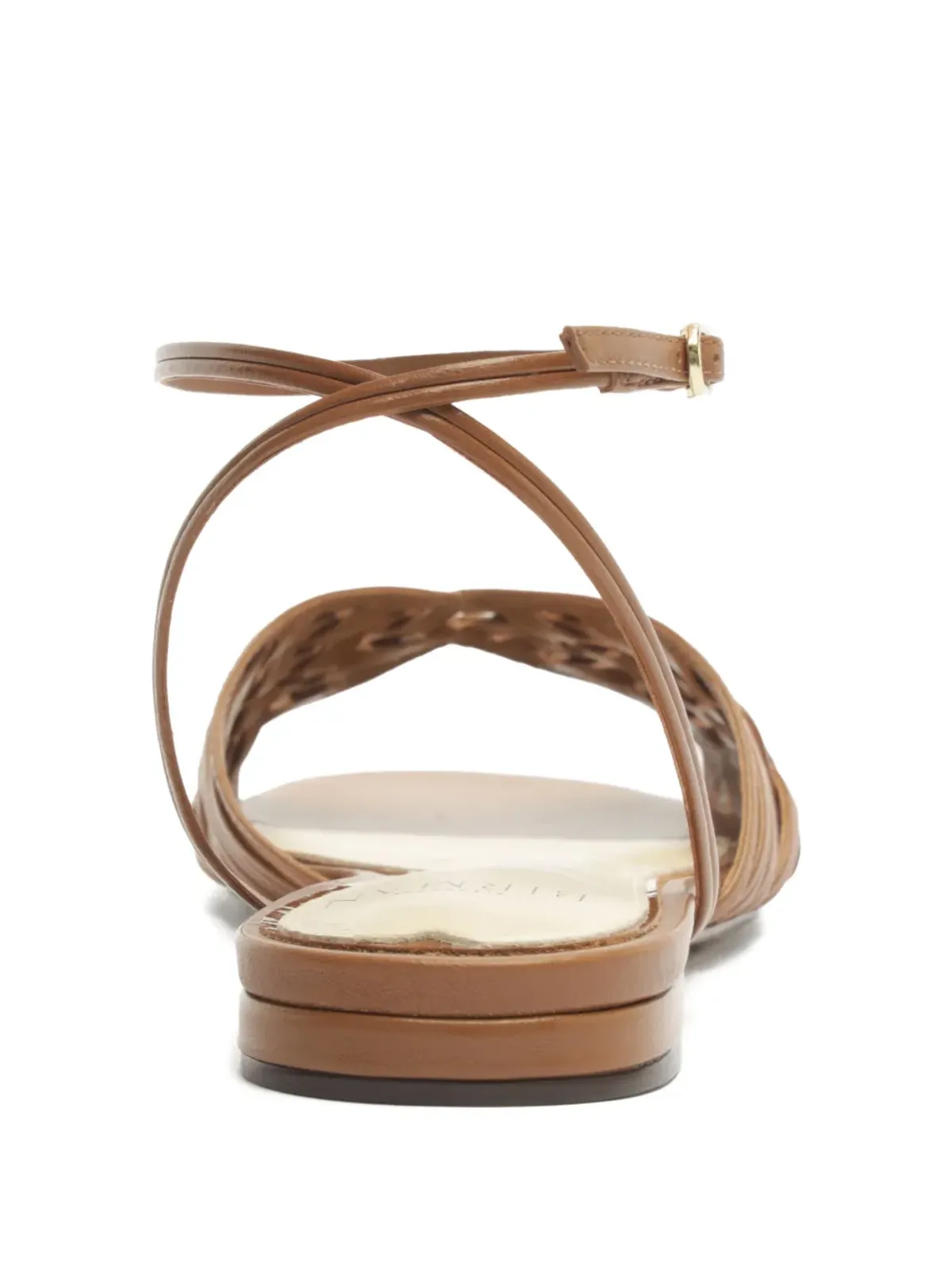 Alexandre Birman リリアン ウーブン アンクルストラップ サンダル - 画像3