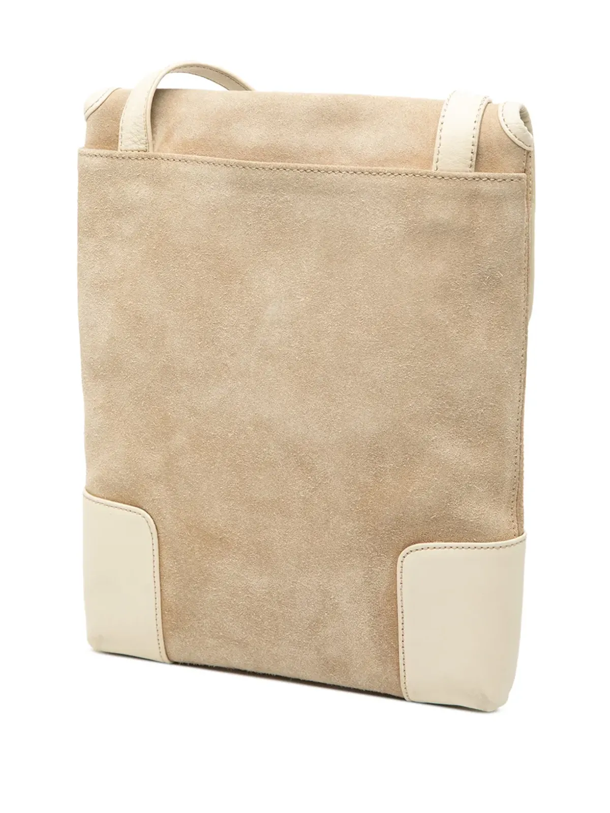Loewe Pre-Owned スエード アナグラム クロスボディバッグ - 画像3
