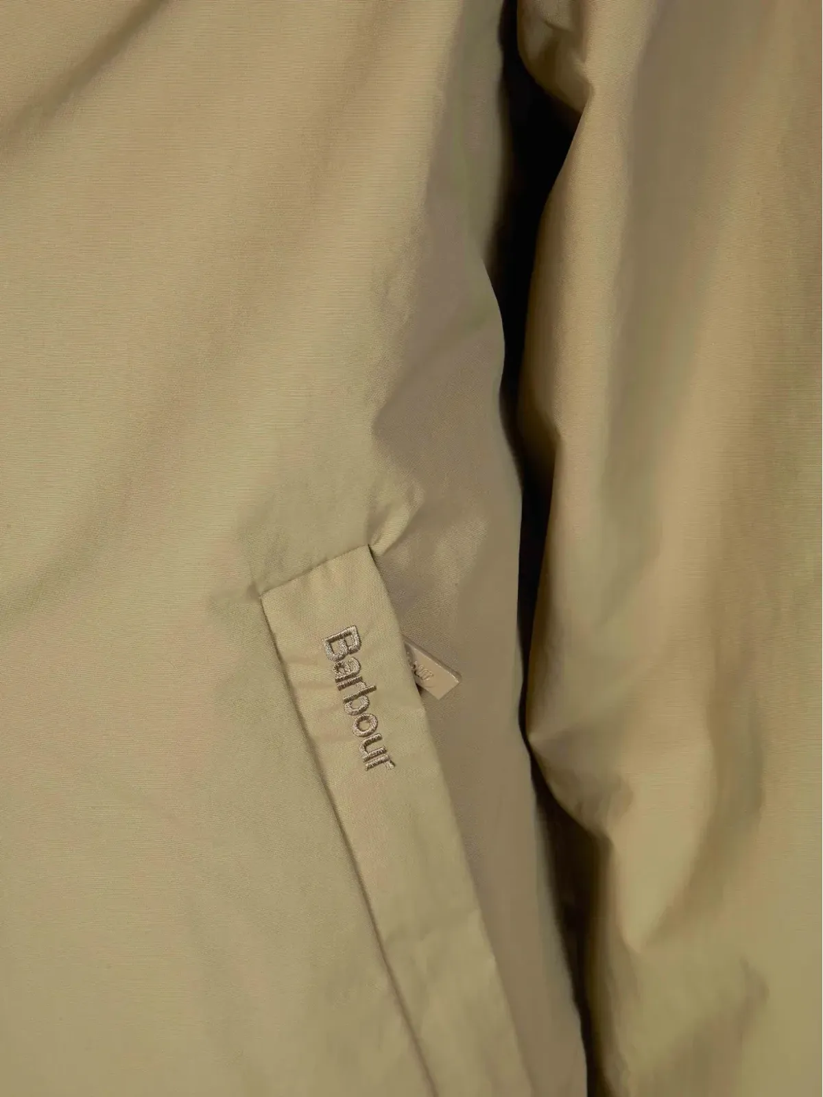 Barbour Royston ボタンジップ ボンバージャケット - 画像3