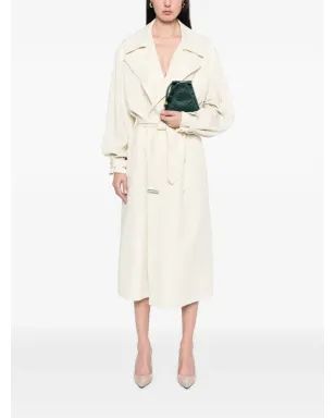 Bottega Veneta ビンテージ ミニラムスキン クリスタル装飾 トライアングル ハンドバッグ - グリーン - サムネイル2