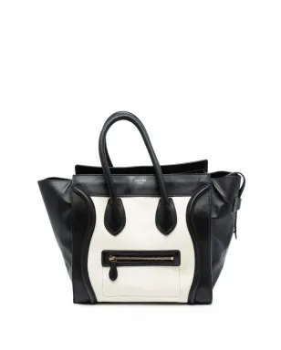 Celine Pre-Owned バイカラー カーフスキン ラゲージ トート - サムネイル1