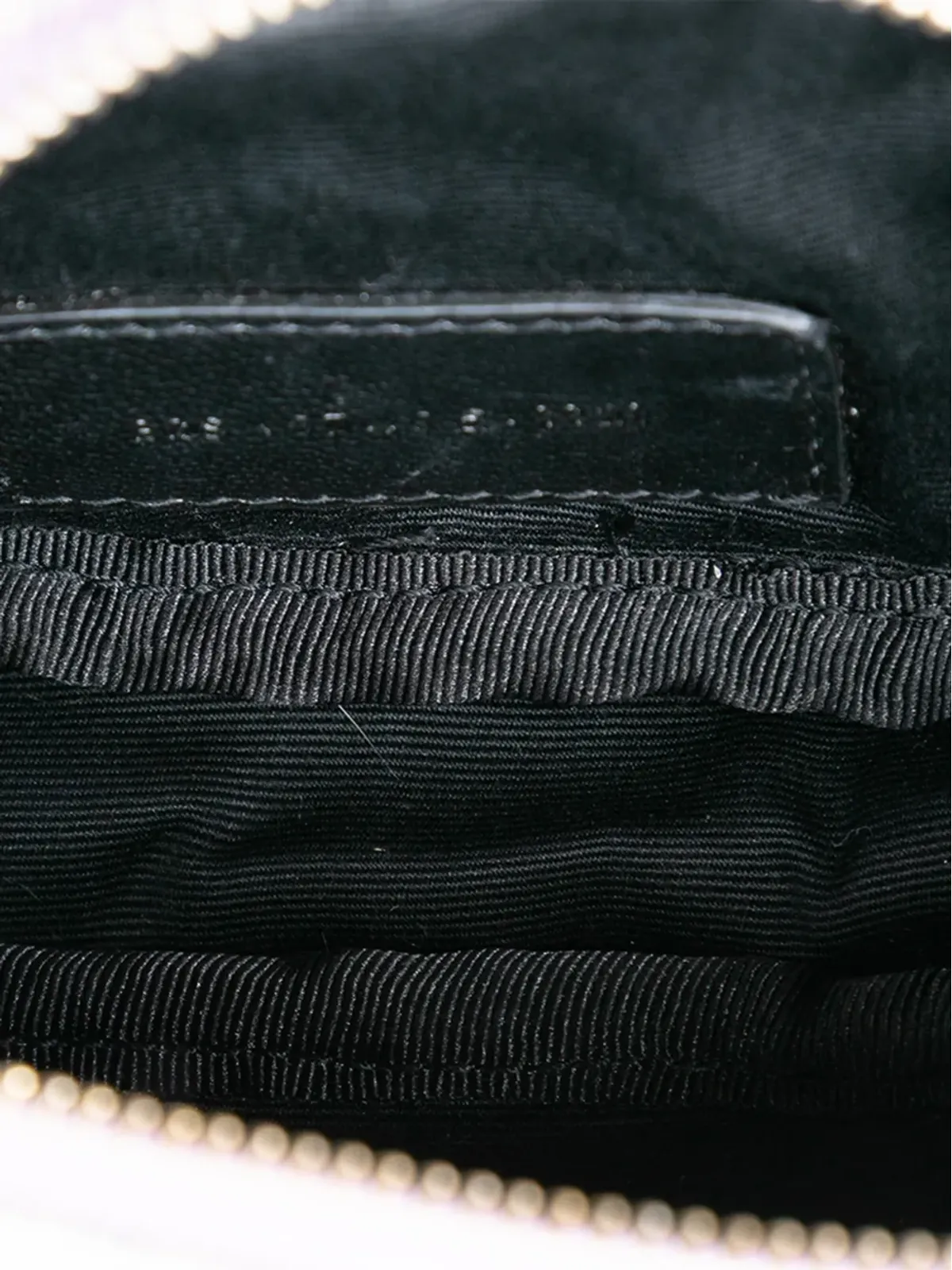 Saint Laurent Pre-Owned 2021 Baby Matelasse Denim Monogram Lou Camera Bag クロスボディバッグ - Purple - 画像5
