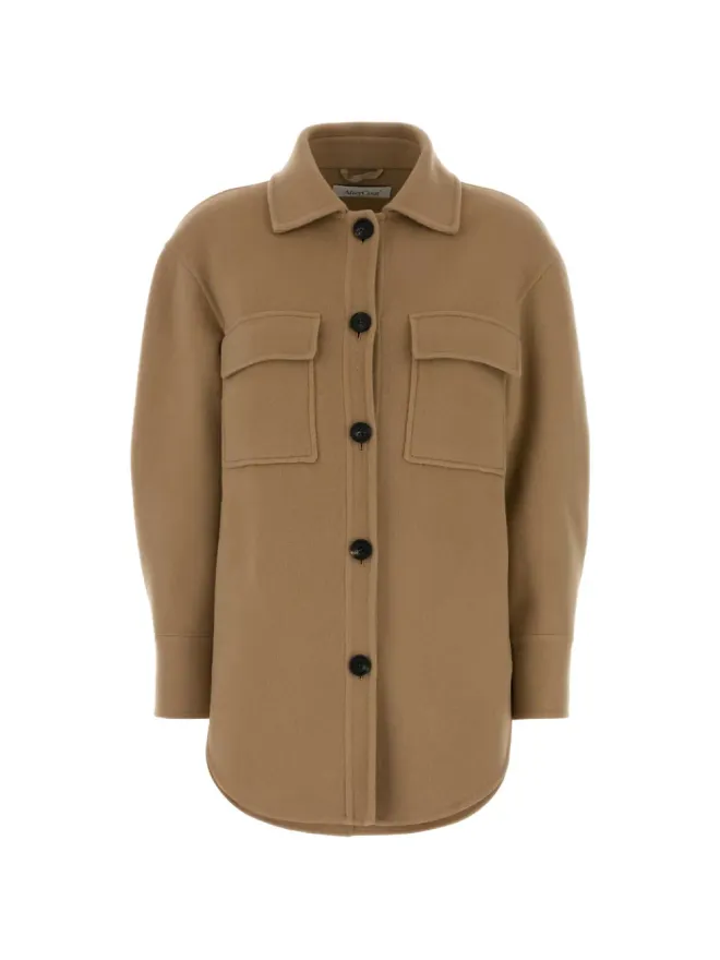AfterCoat AfterCoat チェストポケットジャケット - ブラウンの商品画像