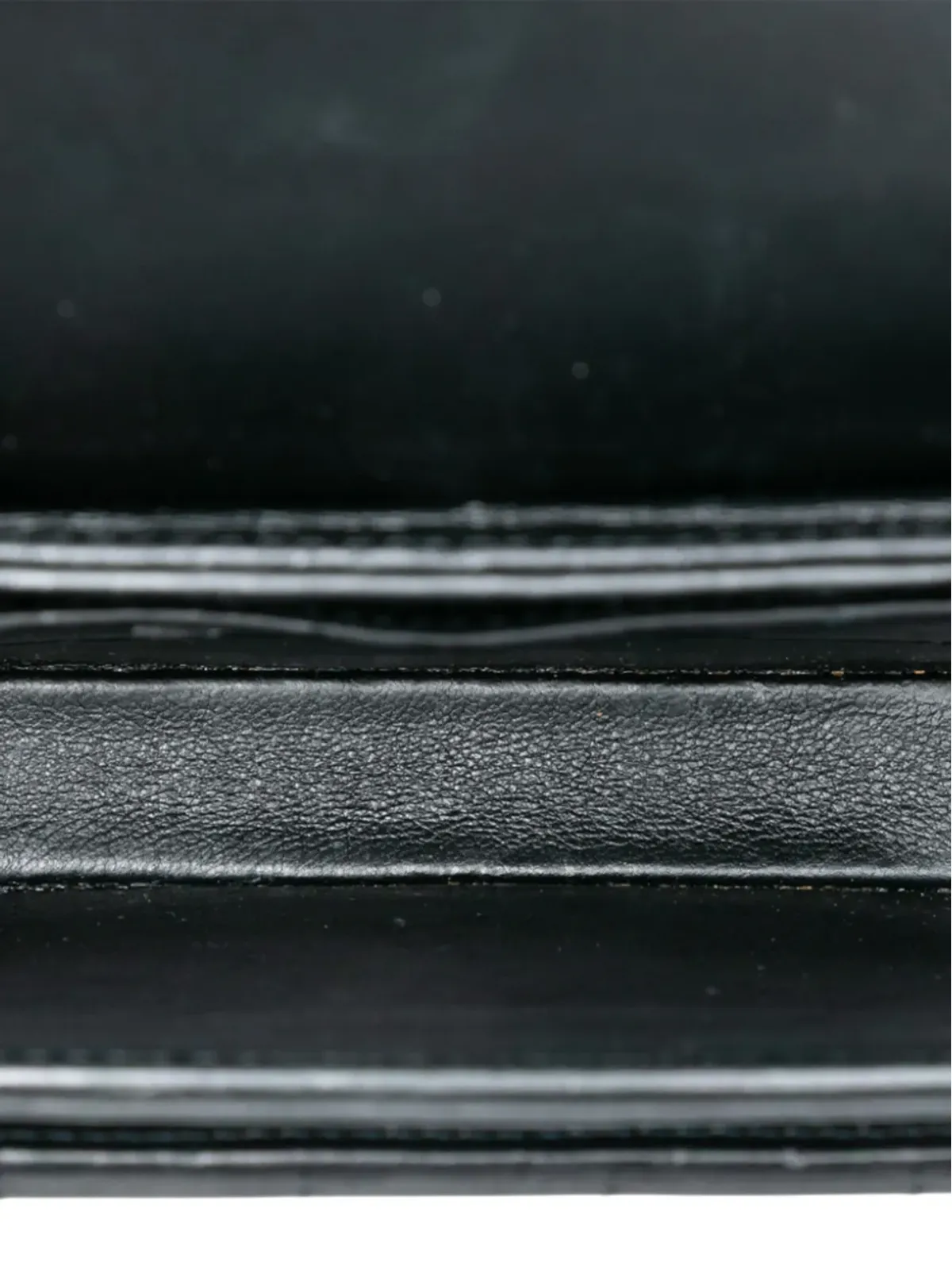 Saint Laurent Pre-Owned 2022年 小型キルテッドスエード ソルフェリノ・サッチェル ボックスショルダーバッグ - ブラック - 画像5