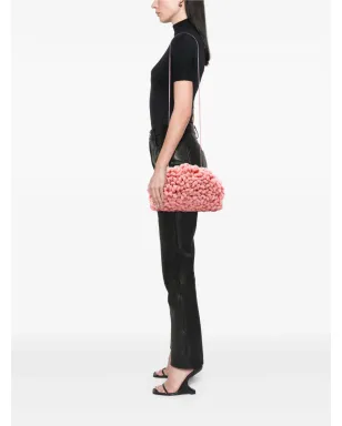 Bottega Veneta ビンテージ ティーン チェニール ザ・ポーチ クロスボディバッグ ピンク - サムネイル2