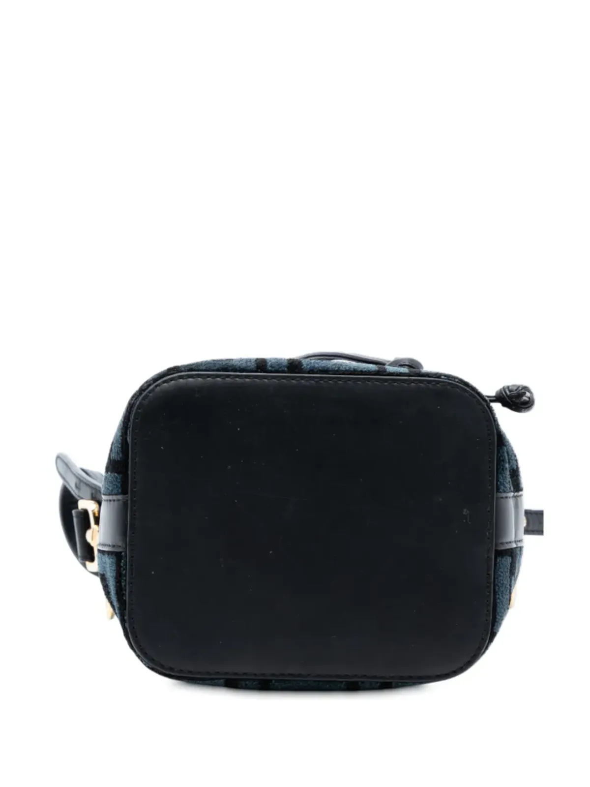 Fendi Pre-Owned ミニ Zucca Tapestry Mon Tresor バケットバッグ サッチェル - ブラック - 画像4