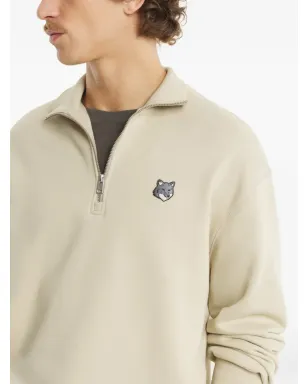 Maison Kitsuné ジップロゴ スウェットシャツ - サムネイル4
