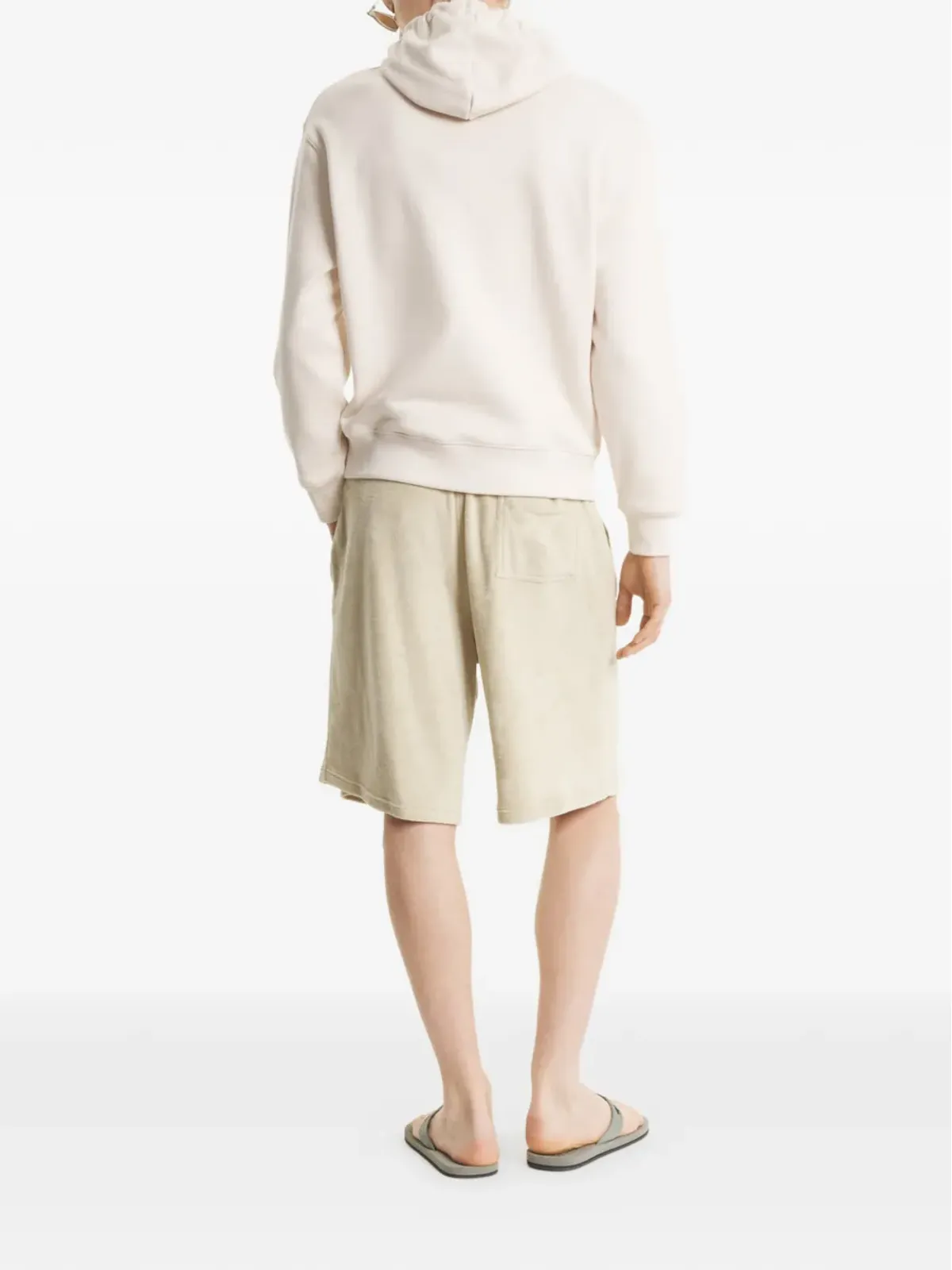 Maison Kitsuné キツネの頭ロゴ入りフーディ - 画像3