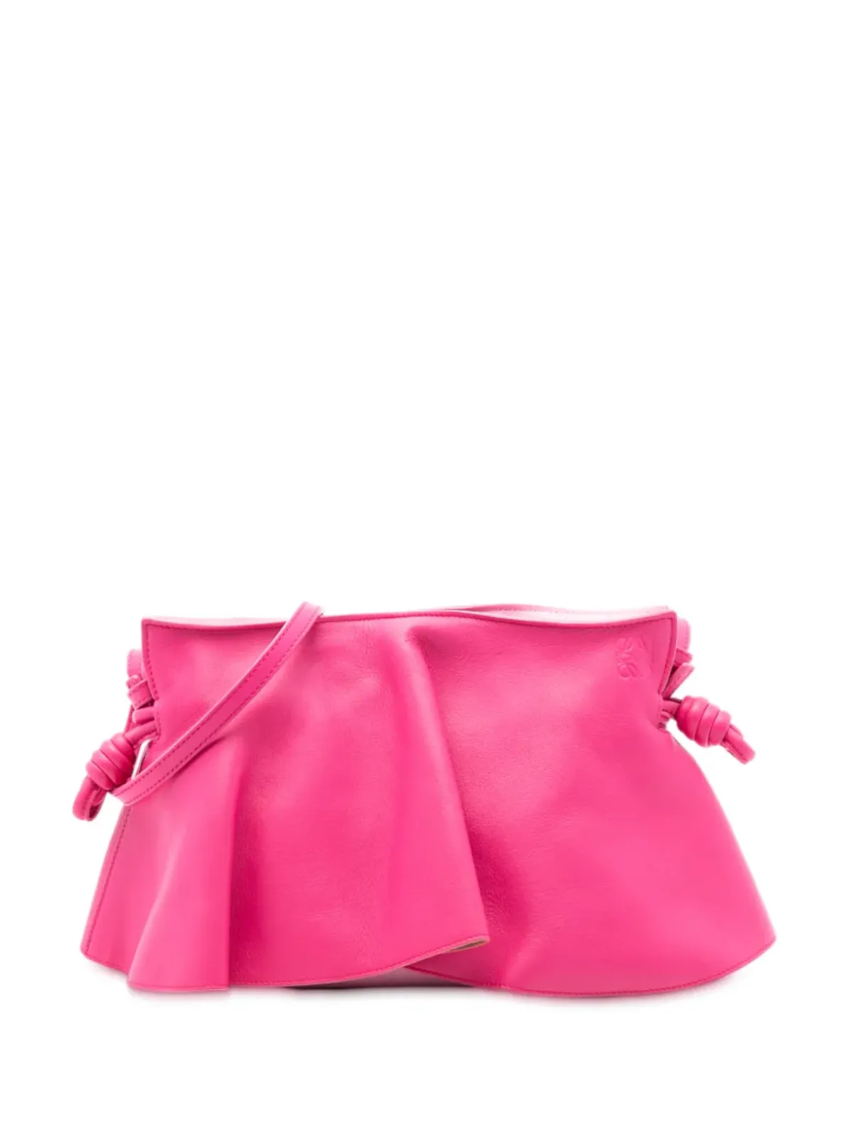Loewe Pre-Owned Paula Ibiza Mini Petal Nappa Flamenco Knot クロスボディバッグ - Pink - 画像1