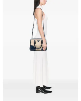 Prada Pre-Owned ガレリア ダブルジップ サッチェル - サムネイル2
