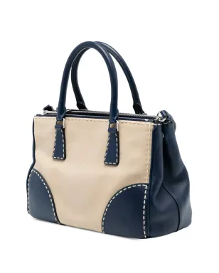 Prada Pre-Owned ガレリア ダブルジップ サッチェル - サムネイル3