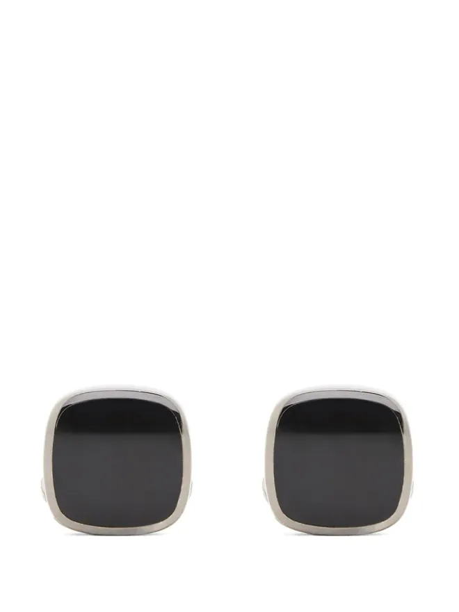 Giorgio Armani Giorgio Armani スクエア カフリンクス - シルバーの商品画像