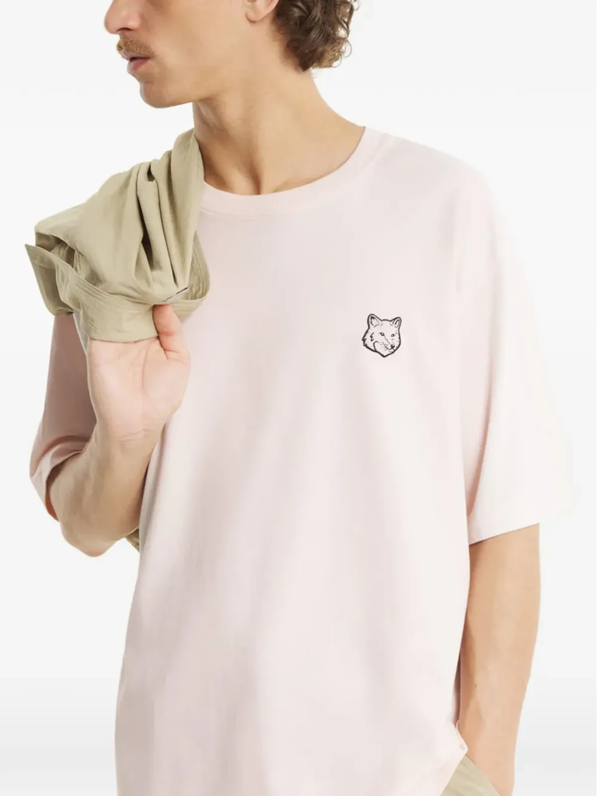 Maison Kitsuné クルーネック フォックスヘッド Tシャツ - 画像3