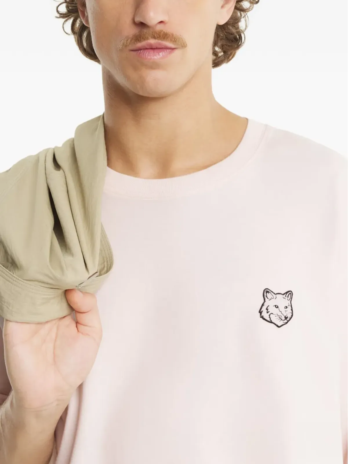 Maison Kitsuné クルーネック フォックスヘッド Tシャツ - 画像4