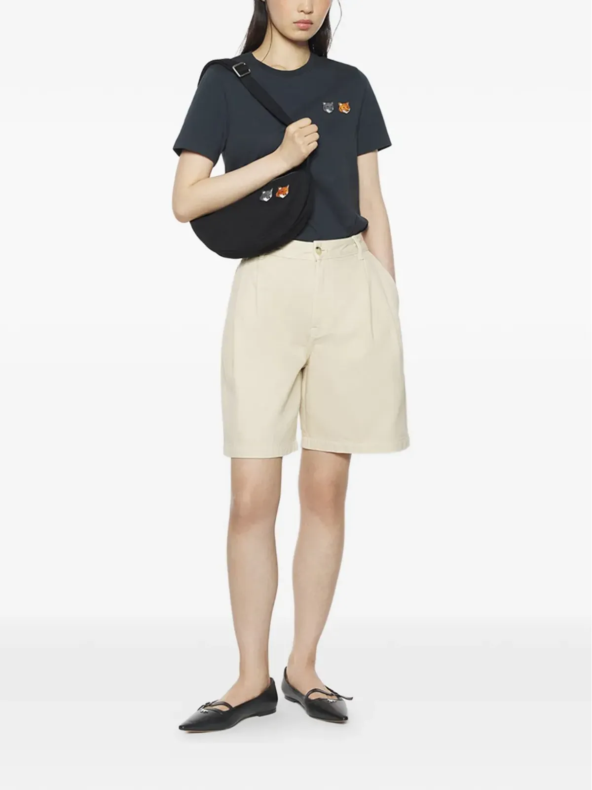 Maison Kitsuné フォックスグラフィックTシャツ - 画像2
