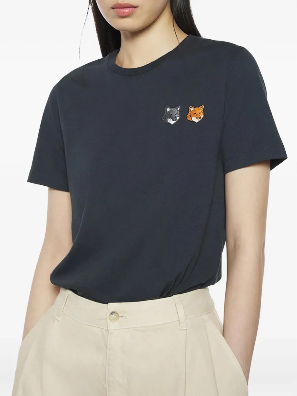 Maison Kitsuné フォックスグラフィックTシャツ - 画像3
