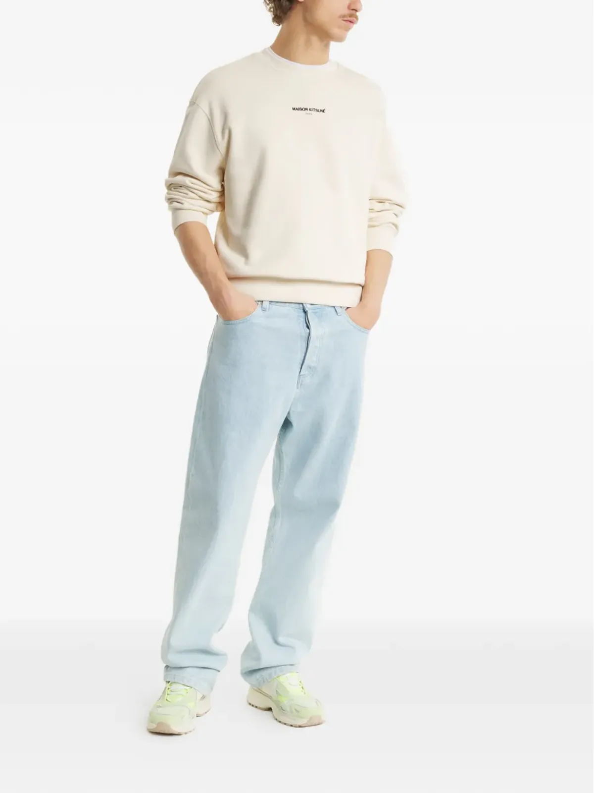 Maison Kitsuné ロゴ入りスウェットシャツ - 画像2
