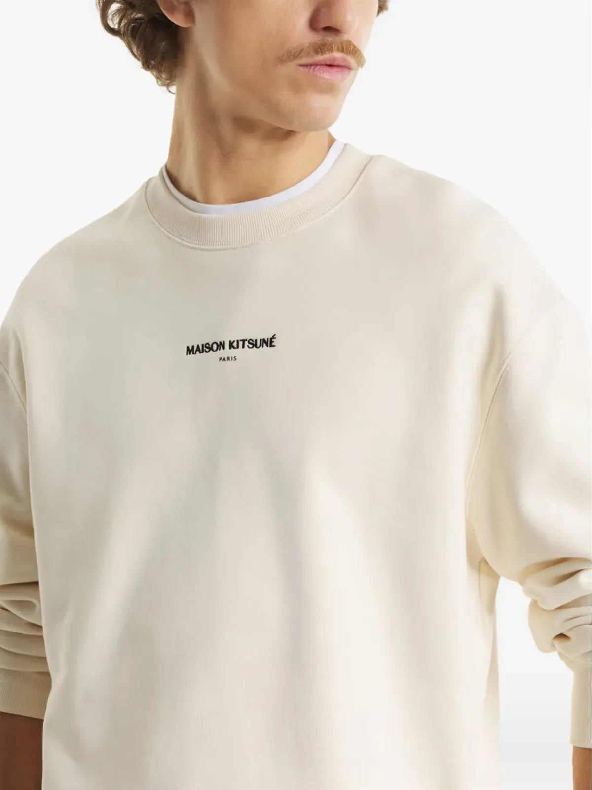 Maison Kitsuné ロゴ入りスウェットシャツ - 画像4